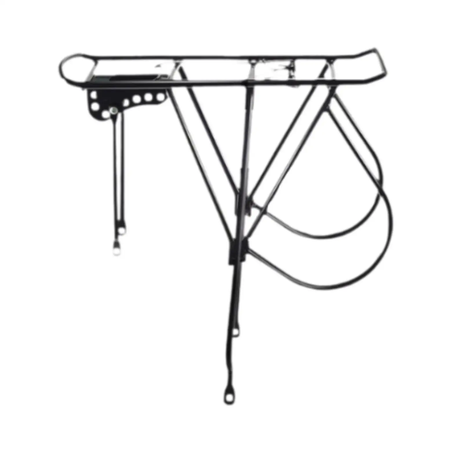 Rear Bicycle Rack Shelf Bike Cargo Rack for Adults Bike Riding Food Delivery