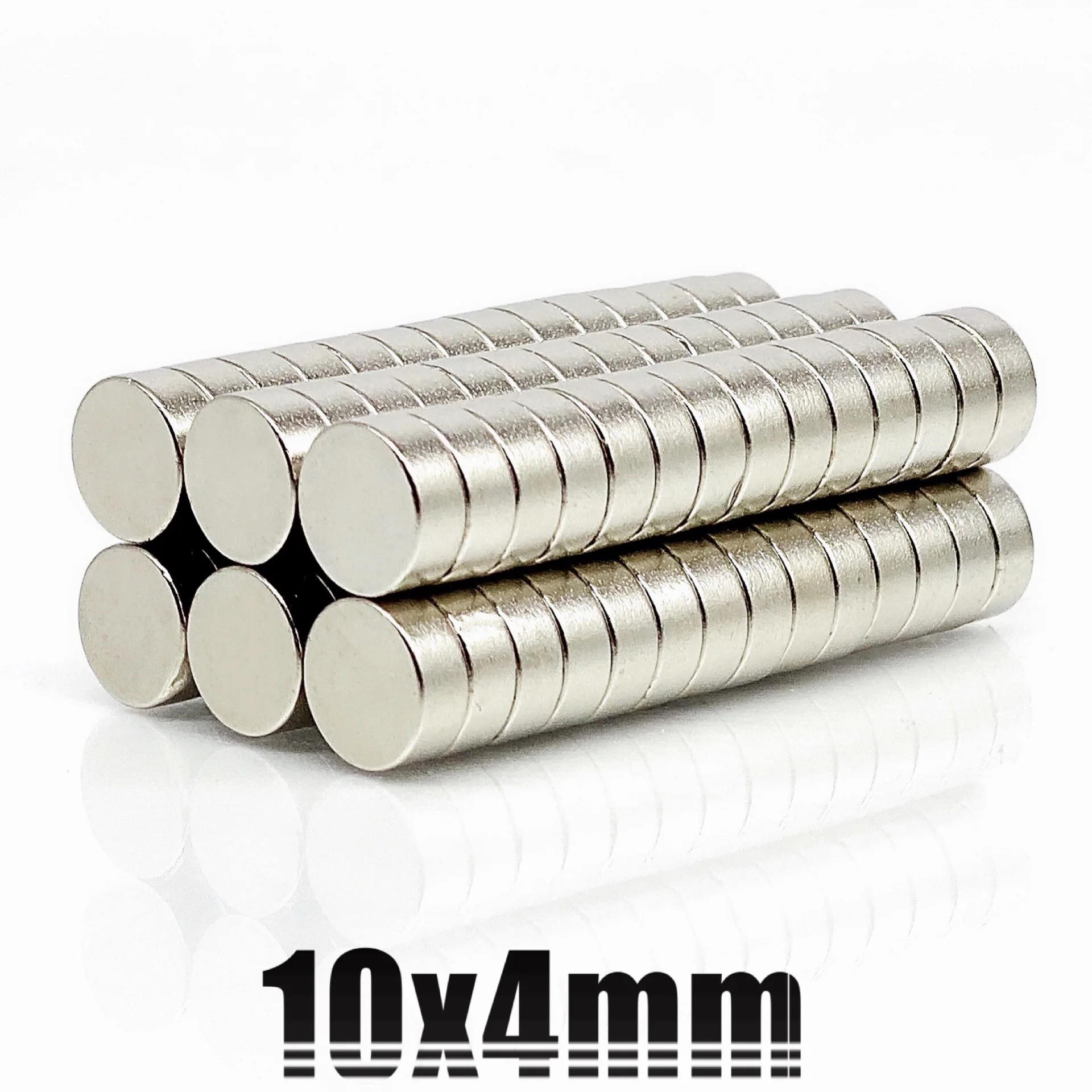 

5/10/20/50/100Pcs 10x4 Neodymium Magnet 10mm x 4mm N35 NdFeB Round Super Powerful Strong Permanent Magnetic imanes Disc 10x4mm