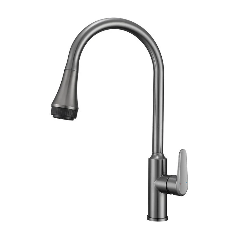 

Kitchen Sink Faucet Deck Mounted Kitchen Mixer Tap Bathroom 360-Degree Rotatable Kitchen Hot Cold Tap