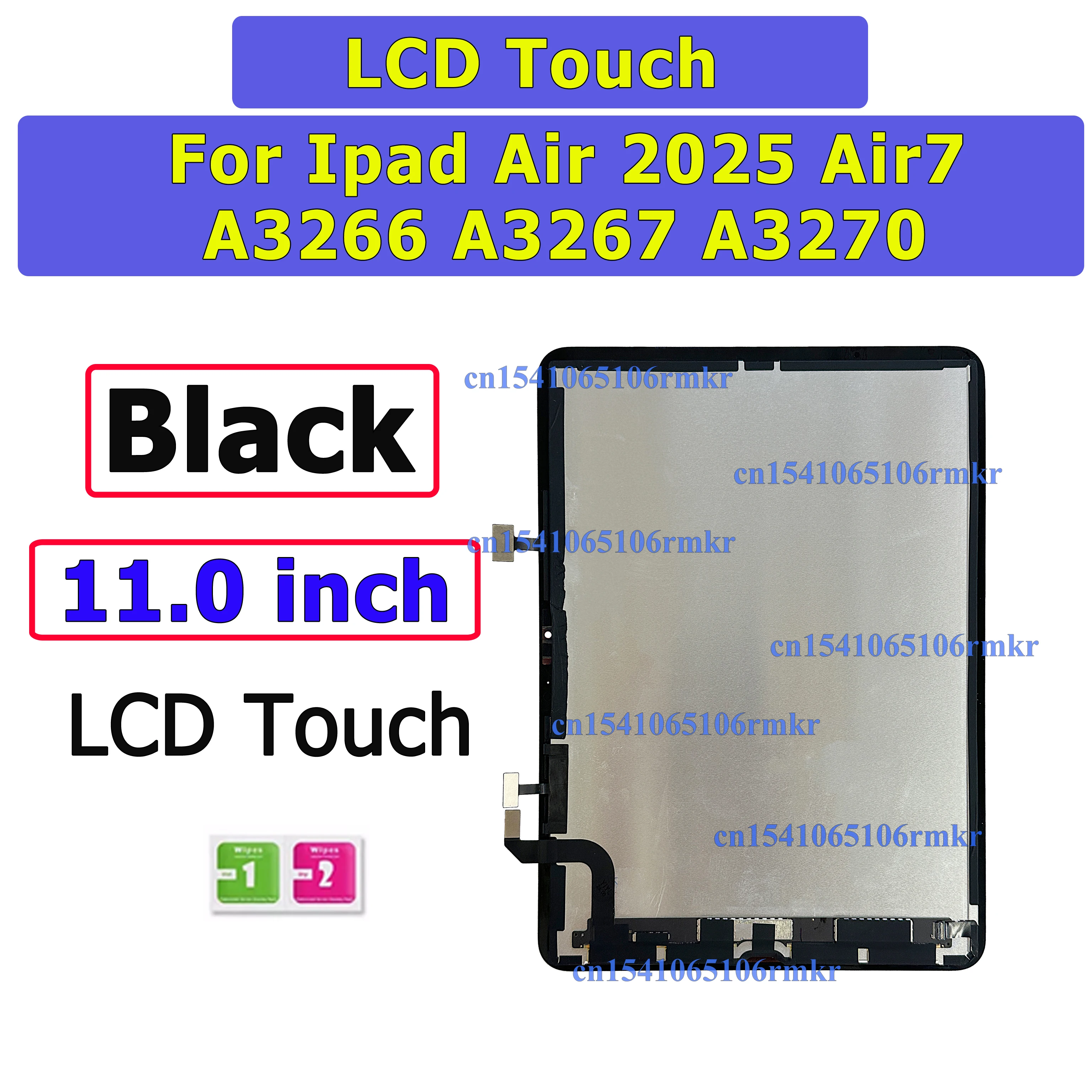Touch or LCD for iPad M2 Air 6, 6th Gen A2902 A2903 A2904 | For