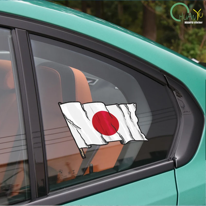 Personality Japan Flag Car Sticker Motorcycle Helmet Decal Car Accessories Pegatinas Para Coche - view 6