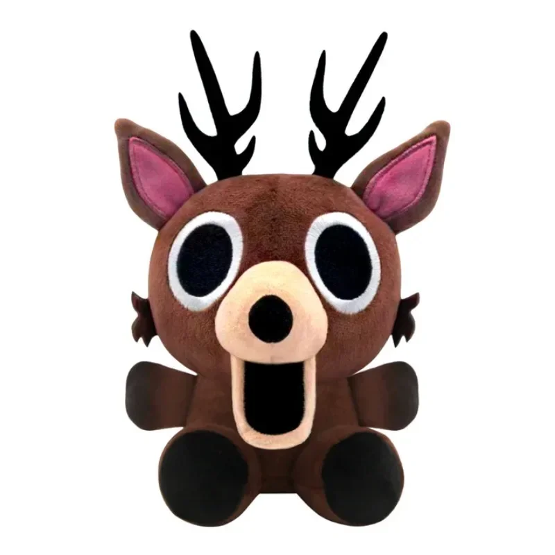 

@-@/ New In Stock 99 Nights Deer Plush Doll 99 Nights In The Forest Anime Peripherals Toy Halloween Christmas Gift