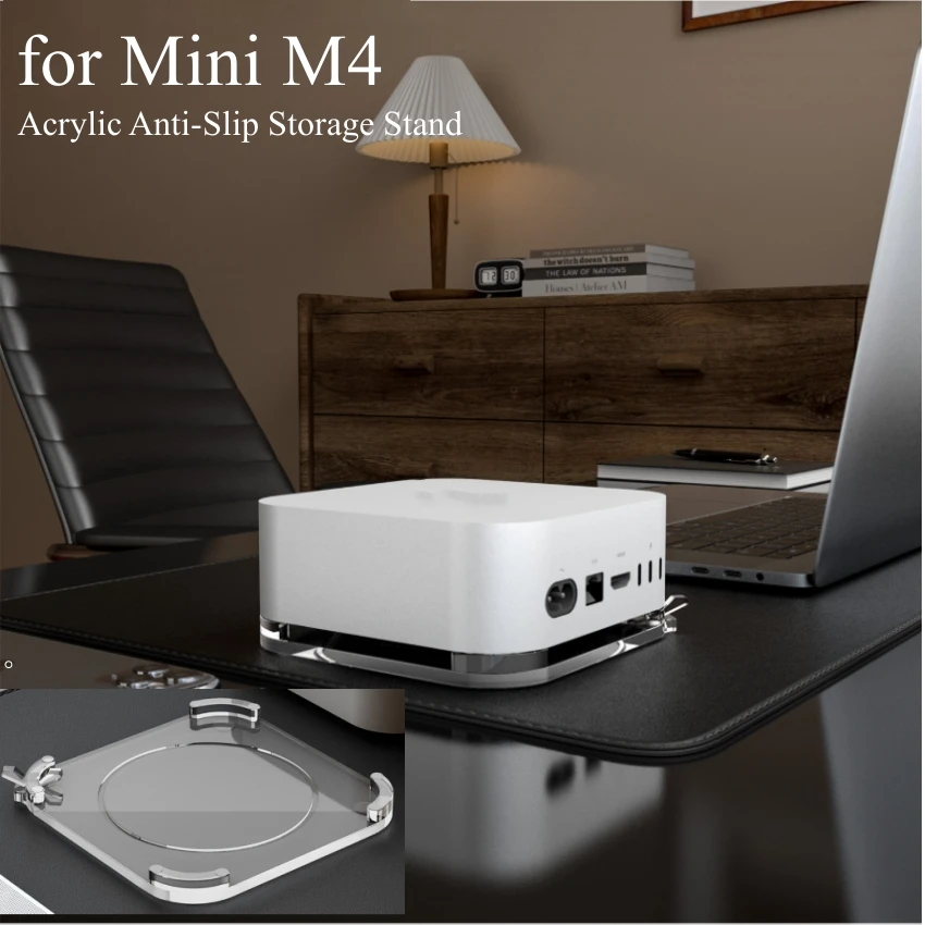 

Desktop Support Base for Mini M4 Acrylic Anti-Slip Storage Stand Accessories