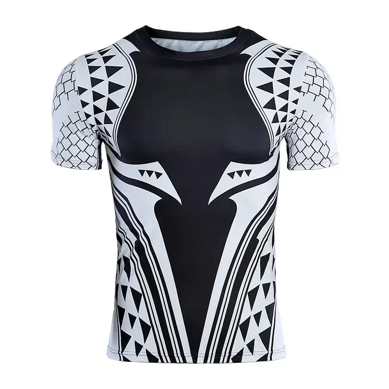 NewMovies Aquaman Cosplay Arthur Joseph Curry Same Tights Fitness Sports Quick-drying Tops Halloween Carnival Men's Costumes2025