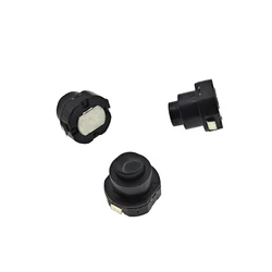 10PCS 1010X Small Circular Flashlight Switch Power Supply Button Switch KAN-10A Self-Locking Button Push Button Switch ON-OFF
