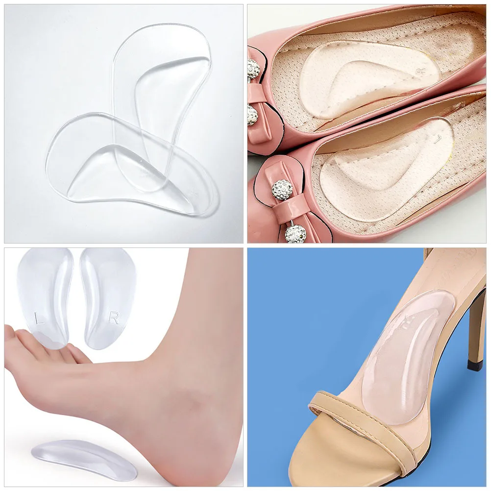 

Forefoot Foot Care Tool High Heel Inserts Arch Support Insole Pads Non Slip Half Pads For Women Breathable Sweat Absorbing