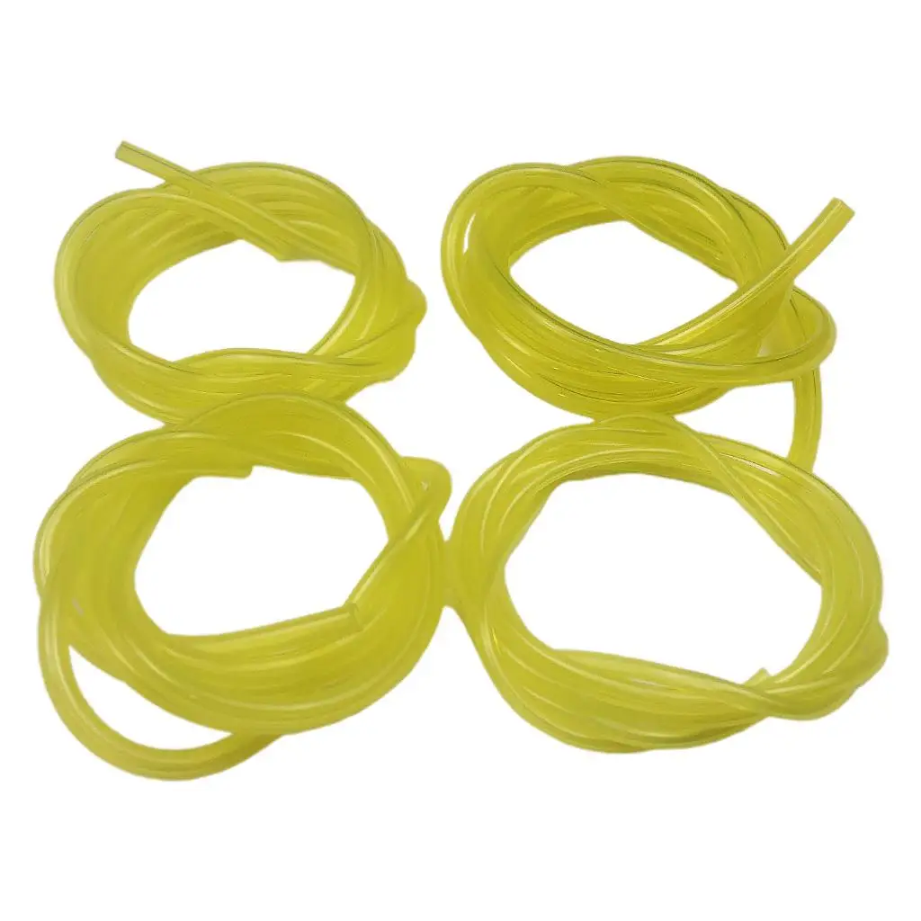 

4 Size 4ft Petrol Fuel Line Hose for Blower Gas Oil Tubing