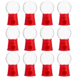 Stobok Candy Machine 12Pcs Funny Rotatable Candy Catcher Machines Plastic Candy Box Candy Dispenser Mini Gumball Machine