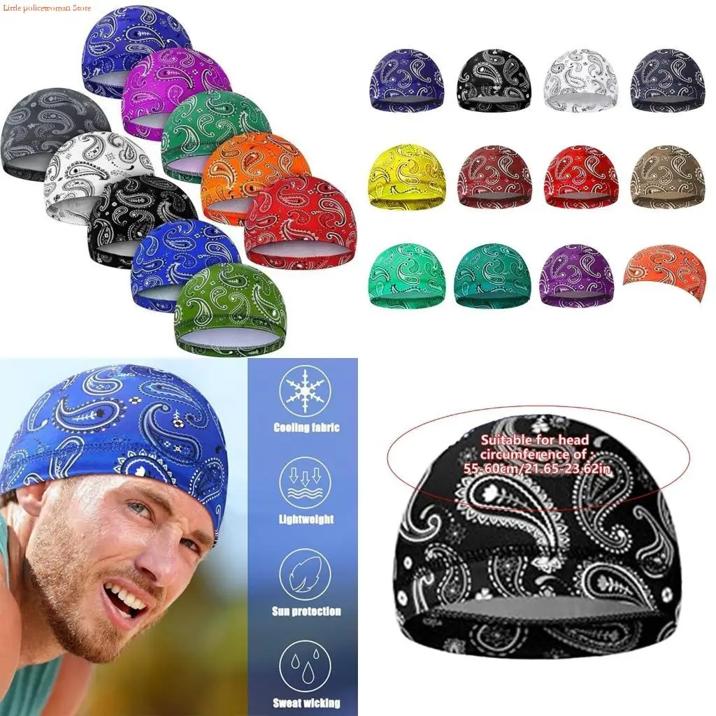 

F92D Silk Cooling Head Cap