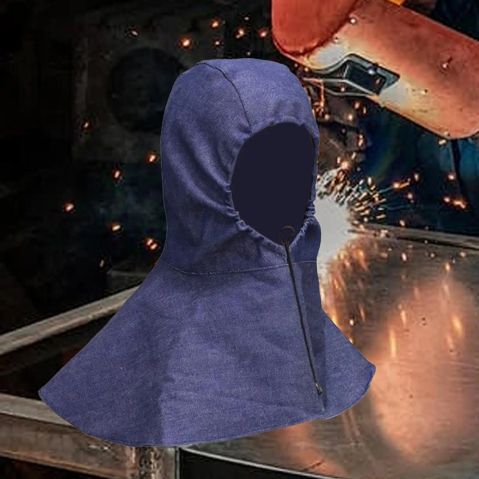 

Welding Hood Windproof Sweat Absorbent Comfortable Welding Helmet Welder Cap