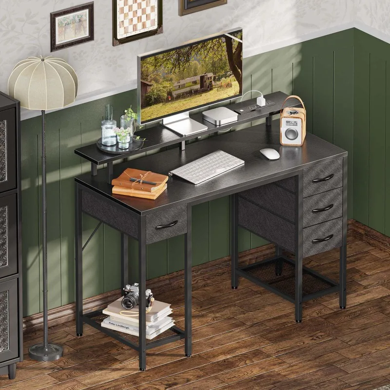 

Modern Simple Computer Desk Desktop Desk Home Desks With Drawers Single Bedroom Study Writing Desks