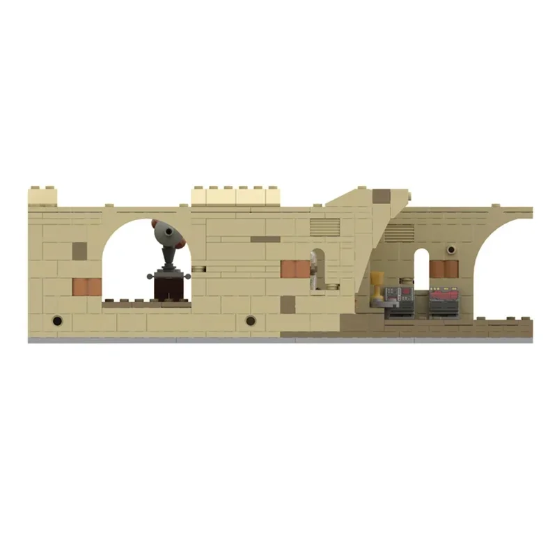 Star Movie Modello Moc Mattoni da costruzione Trono Camera e zona cucina Tecnologia Blocchi modulari Regali Giocattoli di Natale Set fai da te Assemblaggio