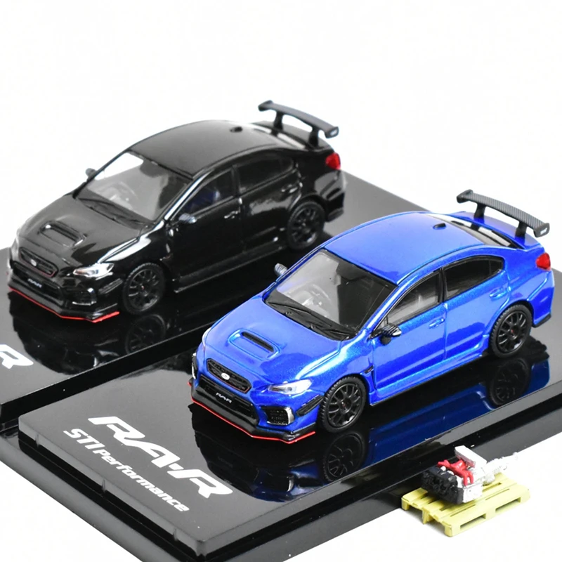 ホビージャパン-1-64-インプレッサ-wrx-sti-ra-r-va-s4-合金製ダイキャストカー＆おもちゃの車-カーモデル-ミニチュアスケールモデルカー-子供向け