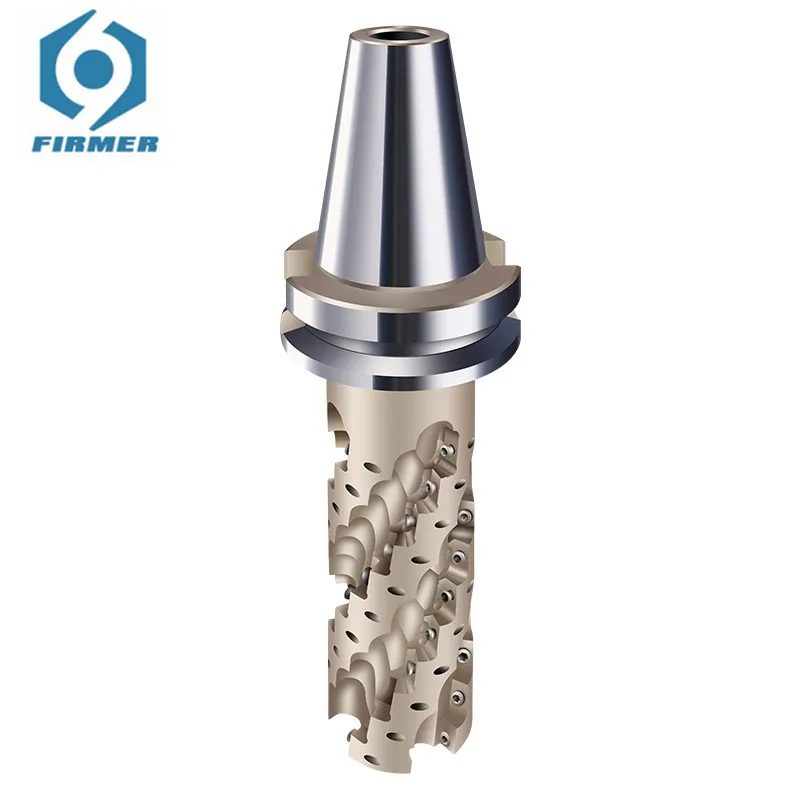 

Integral Indexable High-efficiency Spiral End Mill BT40 Corn Milling Cutter Handle For Roughing Special Inner Hole Grinding