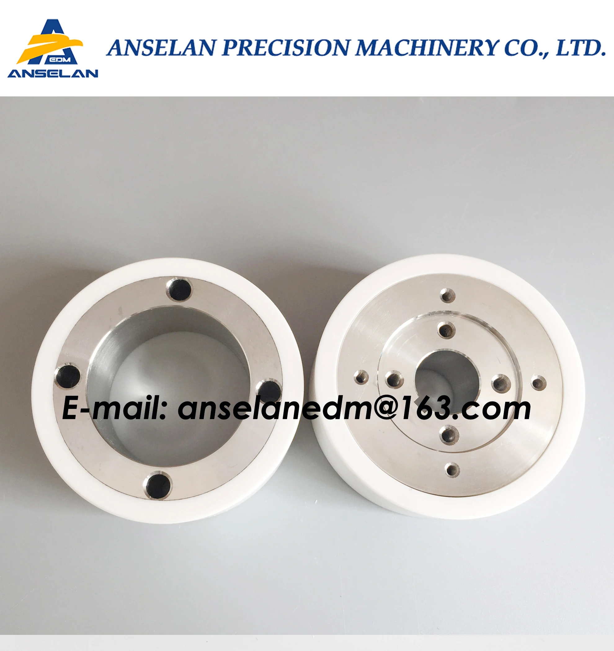 

(2pcs) Pinch Roller B （118535C）+ Feed Roller C （118534B） (White Ceramic type) , 118534C, 118535D