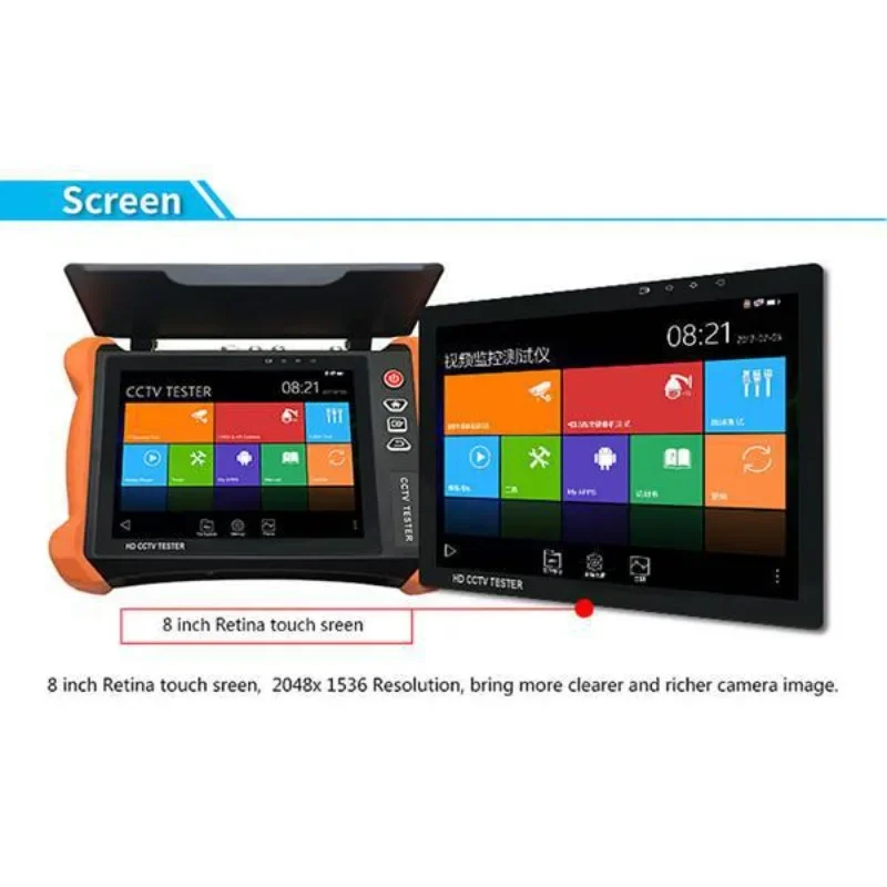 Full-function video surveillance tester Netlink