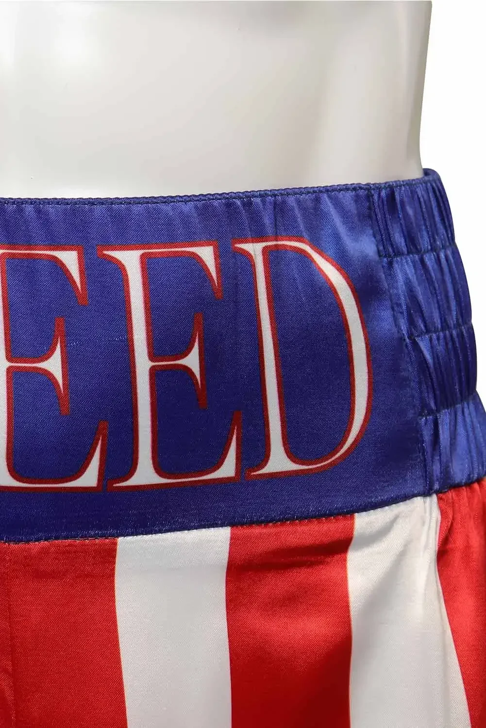 Adonis Creed III Shorts de boxe masculino, Cosplay Fantasia, calção de luta, calça curta esportiva, fantasia de Halloween, filme