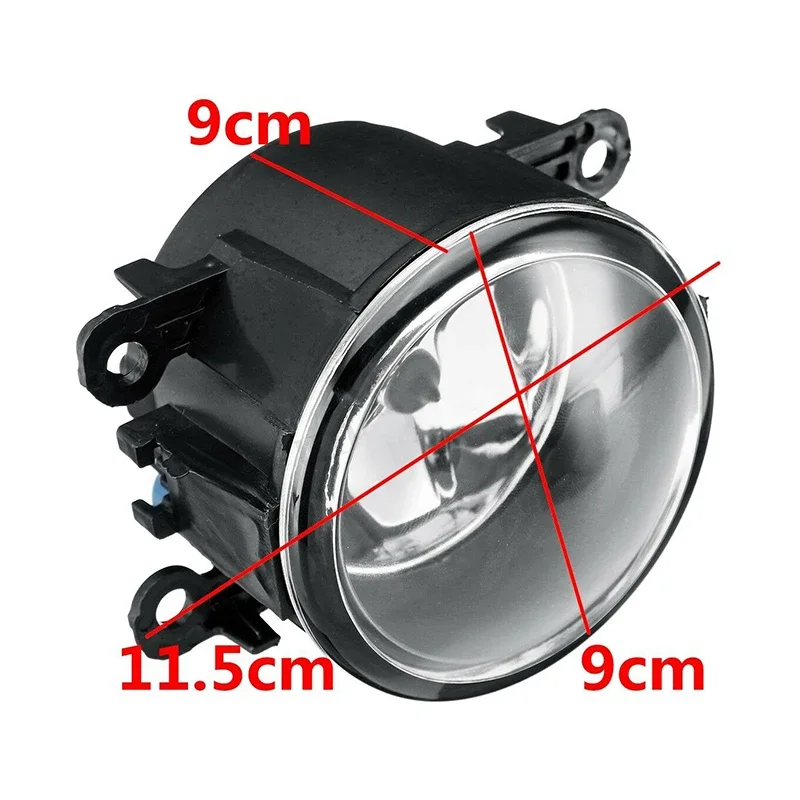 For Suzuki Grand Vitara Alto Swift 35500-63J00 A Pair ABS Front Bumper Fog Light Daytime Lamp With Halogen Bulb Car Accessories - Image 2
