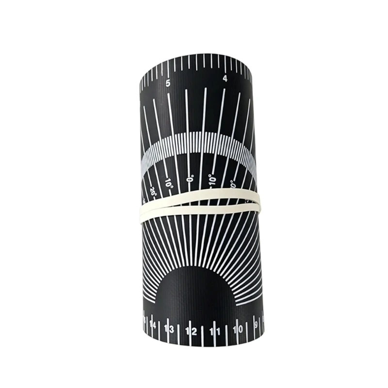 Pipe Wrap Around Marking Ruler Flexible Pipe Layout Tool for Pipe Fitters, PVC Fiber Cloth Aid for Round Pipe Cut high quality