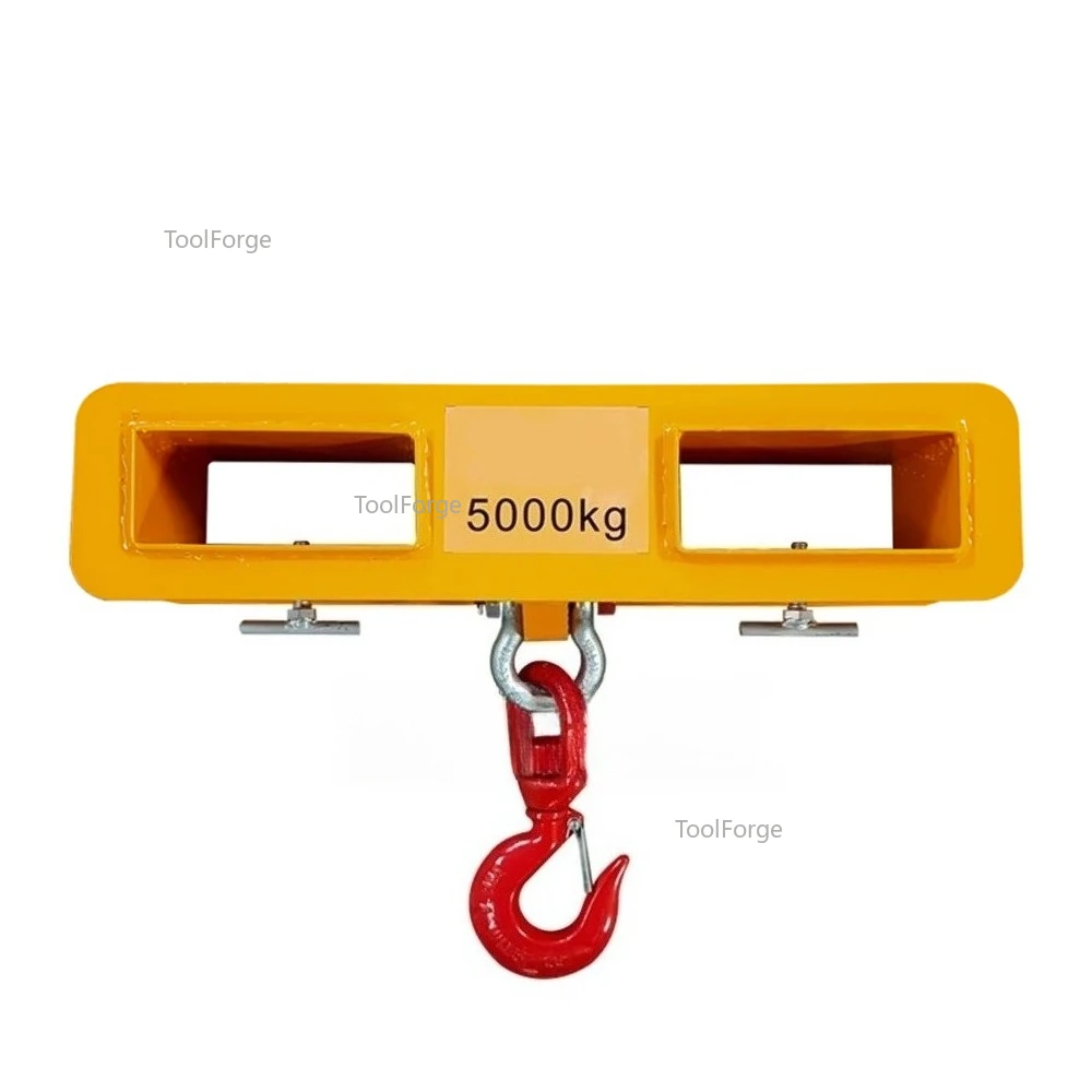 2T Forklift Lifting Hoist Swivel Hook Mobile Crane  0.5T 1T 2 Ton capacity lift Mobile Crane Attachments Heavy Duty Tool