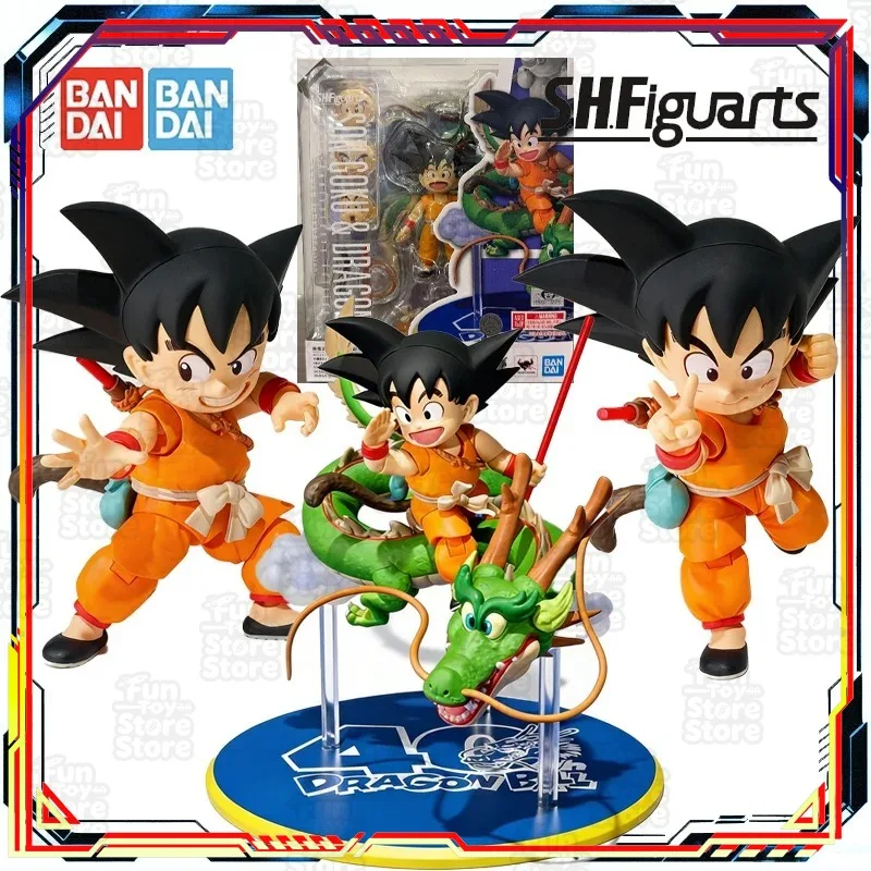 

Коллекционная фигурка Bandai S.H.Figuarts Dragon Ball Son Goku, 40-я годовщина выпуска, для мальчиков, девочек и детей, аниме-фигурка