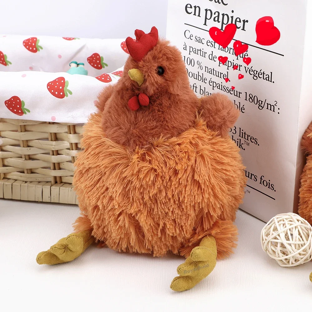 Hot Sale Cute Chicken Plush Toys Cute Soft Stuffed Animation Chicken Home Room Decor Dolls For Game Accessories