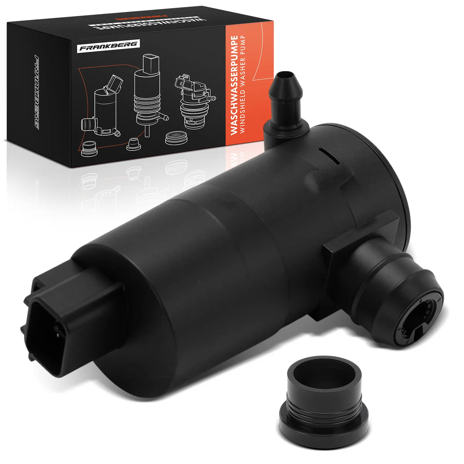 Frankberg 1x Wash Waterpomp Schijven die de voorkant reinigen voor Toyota Auris E15 Avensis Kombi T27 985103 L000 985102M500 8533002030