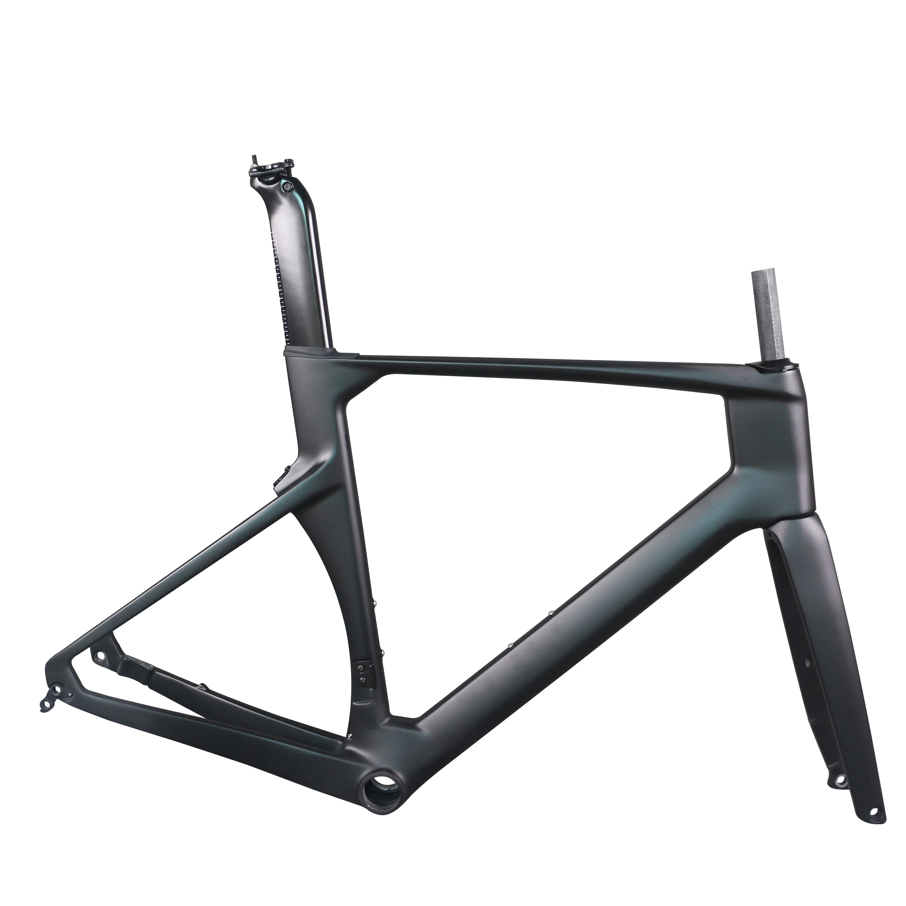 

Full Carbon Fiber Aero Disc Road Bike Frame TT-X40 BB86 Bottom Bracket Max Tire 700X28C