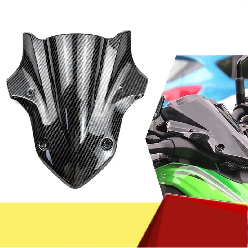 

Motorcycle Windscreen Z900 Wind Screen Double Bubble Fit For Kawasaki Z900 2017 2018-M53K
