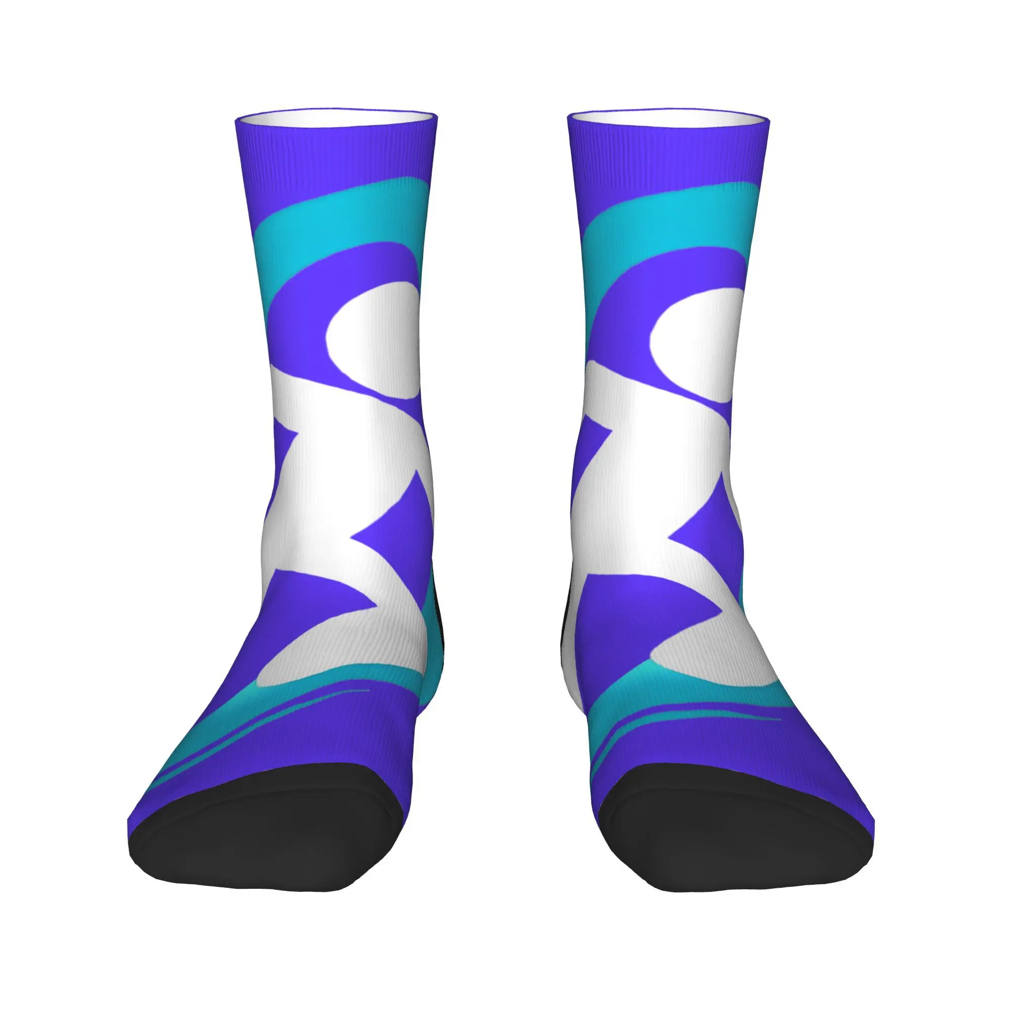 Unisex Portal 2 Video Game Accessories Socks Funny Blue Teleport Sweat Absorbing Socks Super Soft For Daily Wear