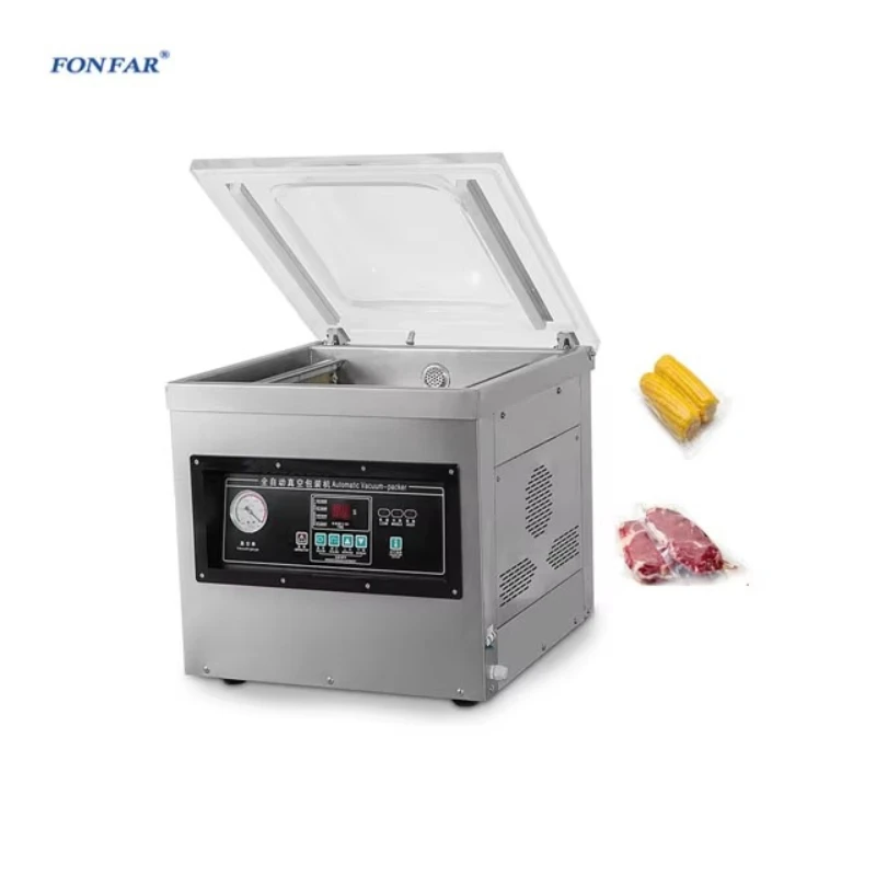 

High Quality DZ400/2F DZ500/2F Desktop Vacuum Packaging Machine 2-Sealing Bar Vacuum Sealer