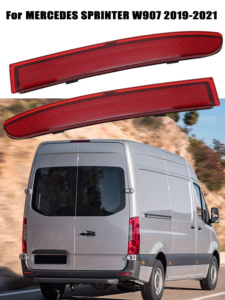 

Отражатель для заднего бампера Mercedes Sprinter W907 2019 2020 2021, лампа заднего хода, автомобильные аксессуары без инструмента для лампы