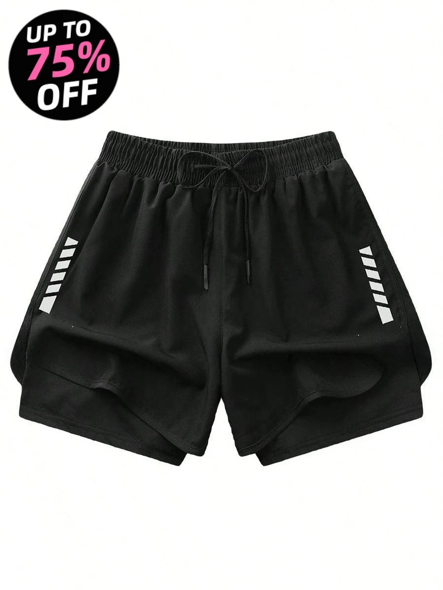 

Quick-Dry Polyester & Elastane Blend | Breathable & Lightweight | Adjustable Drawstring Waistband | Geometric Pattern