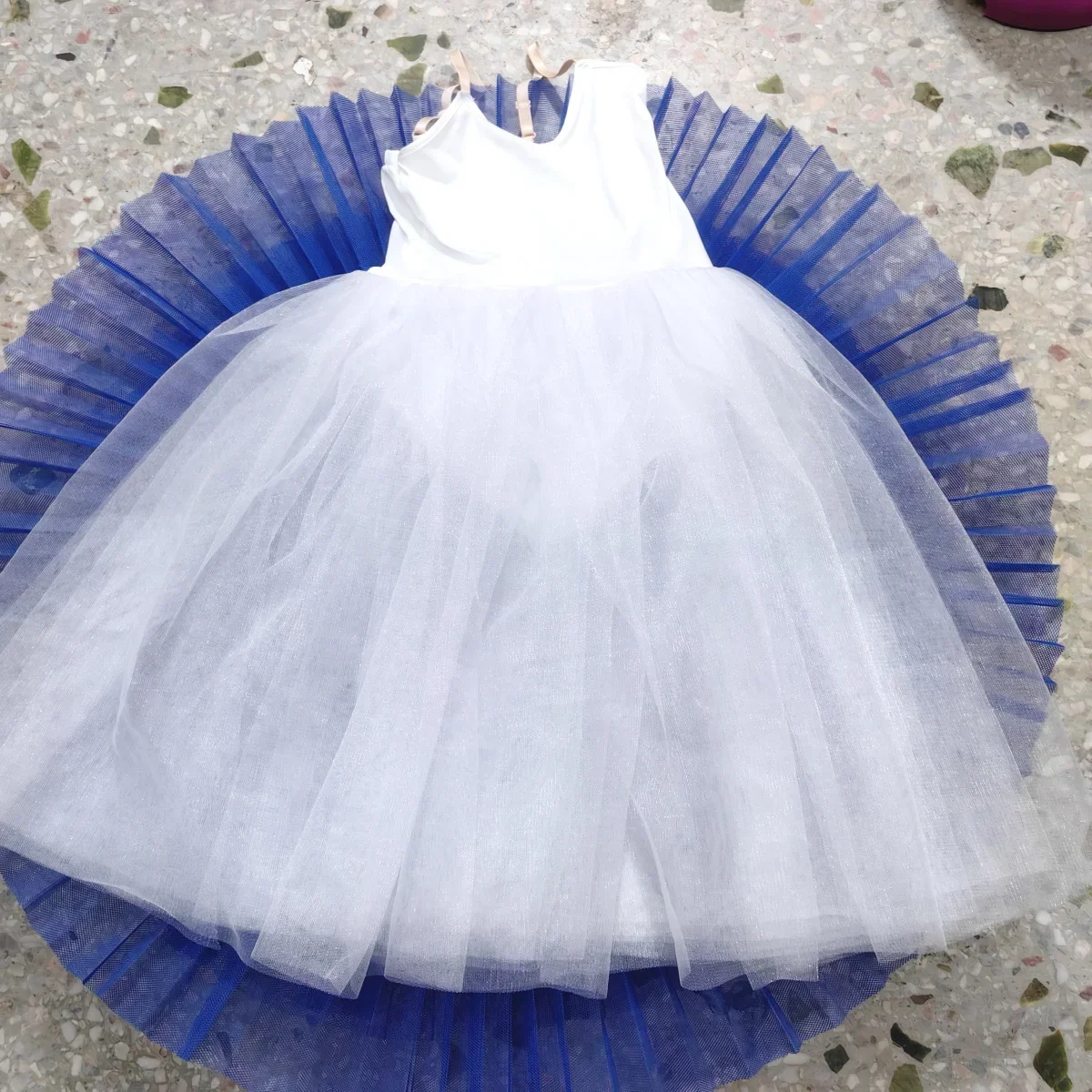 

Детская балетная юбка-пачка, балетный костюм, белый комбинезон на бретельках, юбка-пачка