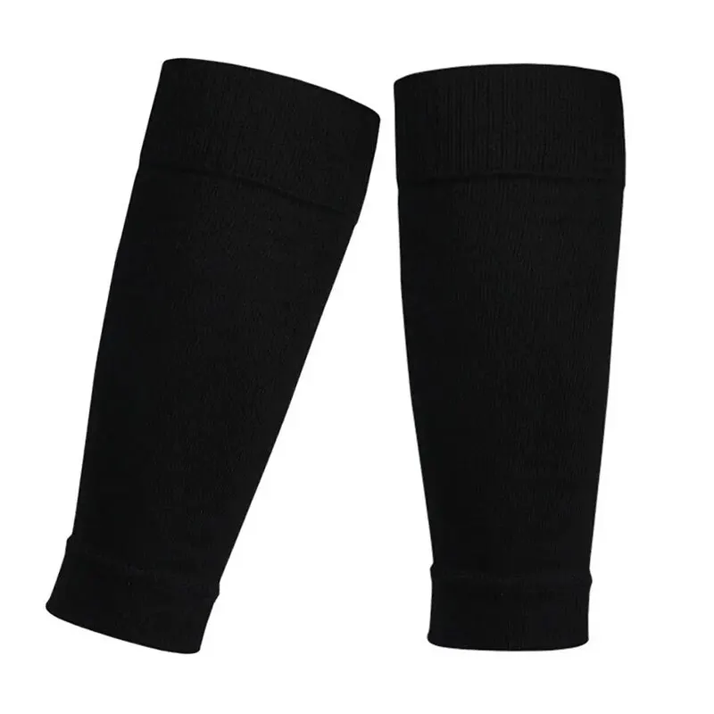 1 Pair Sports Soccer Shin Guard Pad Sleeve Sock For Adult Teens Children Leg Protective Support Football Compression Calf Sleeve