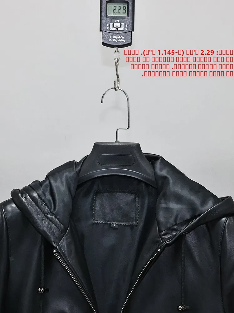 Jaqueta Feminina de Couro Sintético com Capuz, Camada Superior Macia, Ajuste Slim, Comprimento Médio, Casaco Casual à Prova de Vento com Fechamento em Zíper, Agasalho Feminino