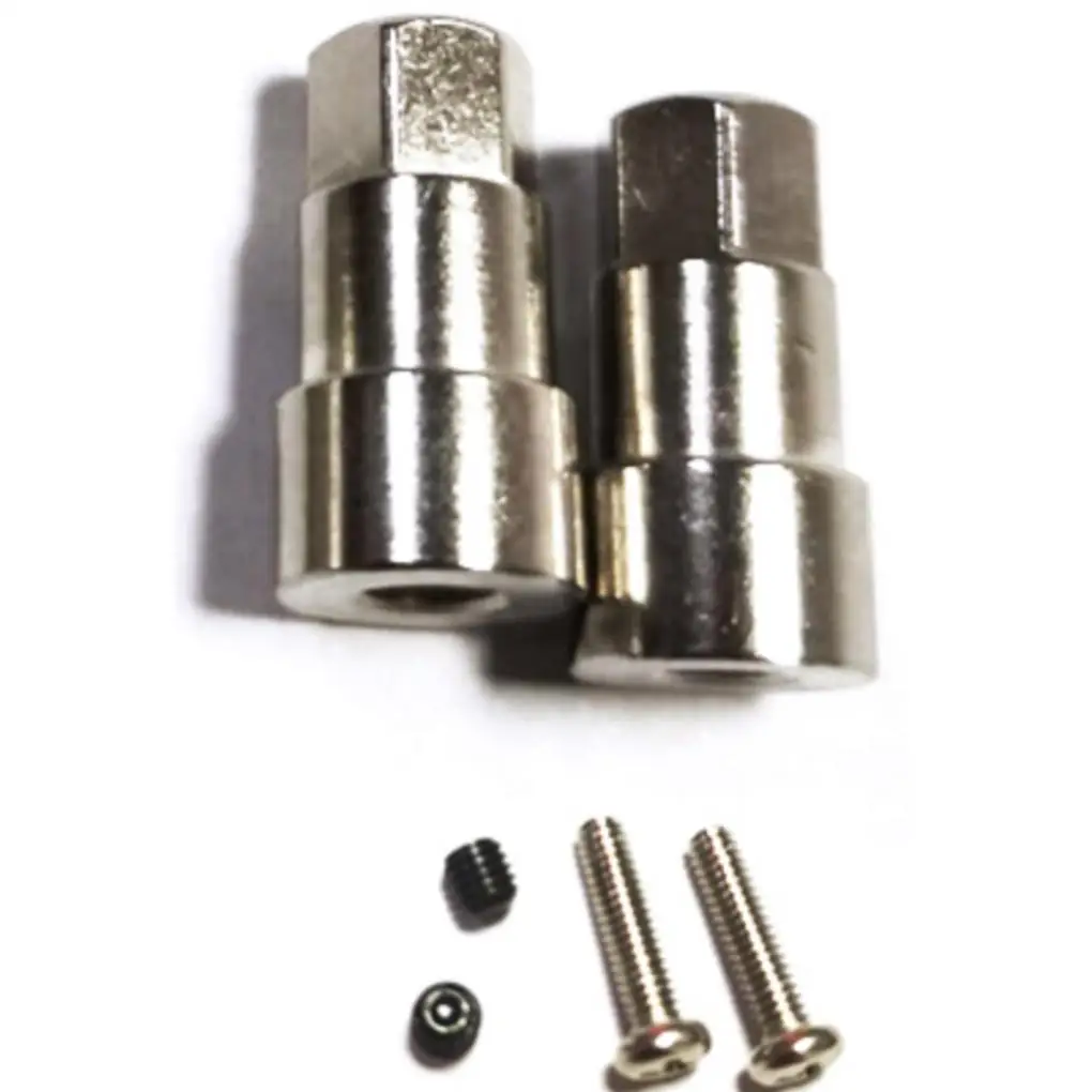 RCGOFOLLOW Steel Reinforced Wheel Axle RC Upgrade Part Rc Wheel Axle For 1/10 Rc Wheel Axle WPL D12 RC Car Part