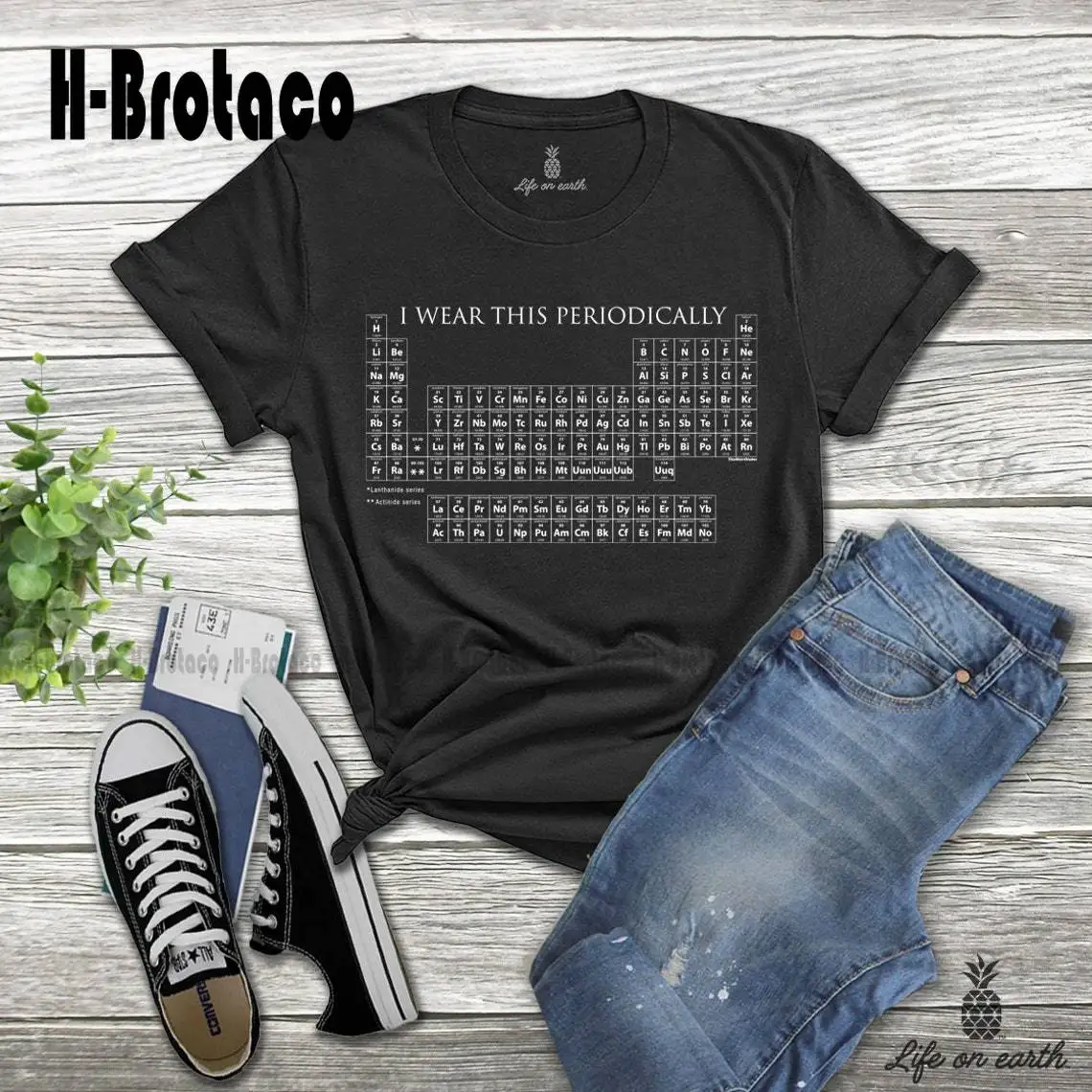 I Wear This Shirt Periodically t-shirt | funny chemistry shirt, gift for chemistry major, periodic table of elements tshirt