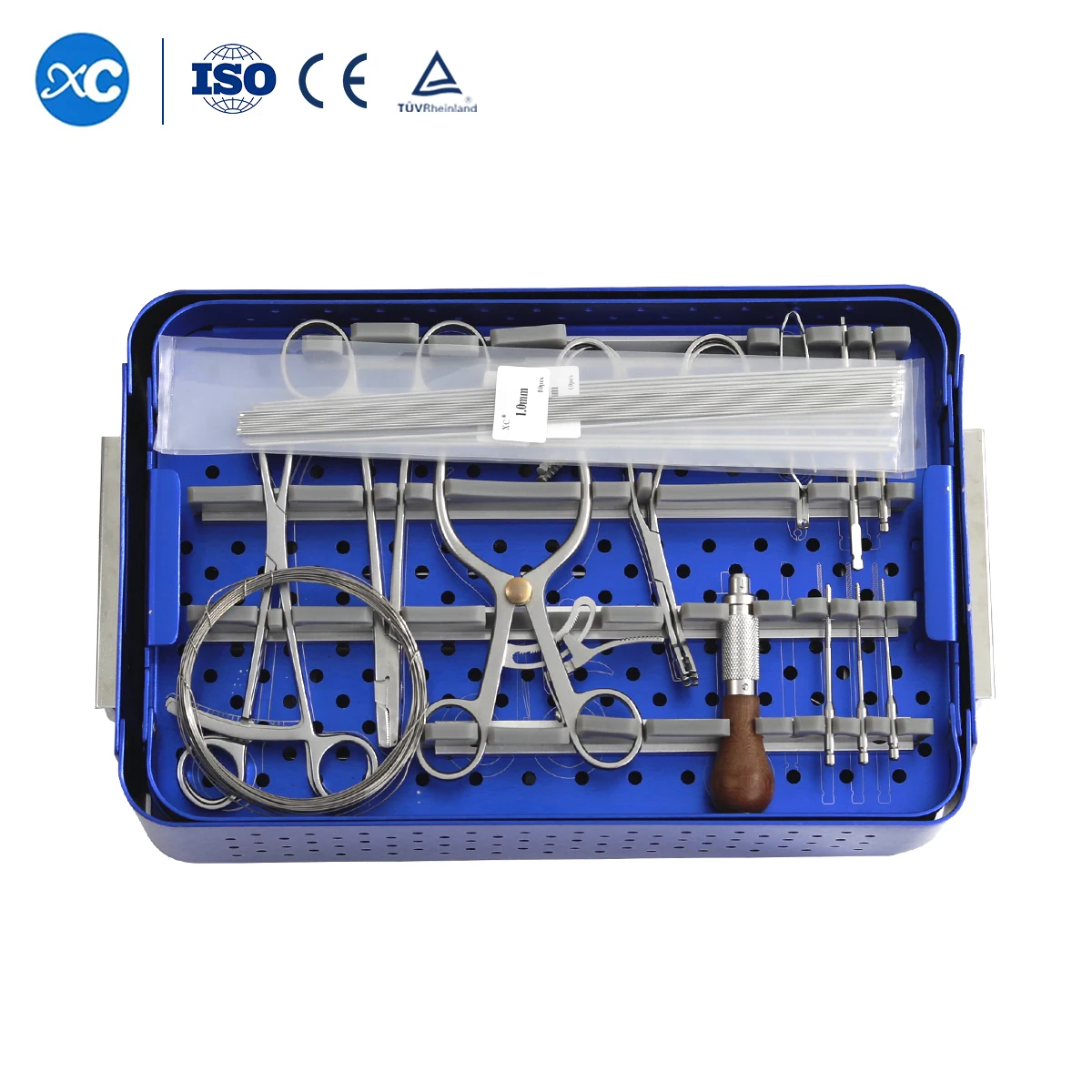 Animal  Surgical Surgery Instrument 1.5/2.0/2.4mm Vet LC-DCP Bone Plate Kit Quirurgico Veterinary Ortopedic