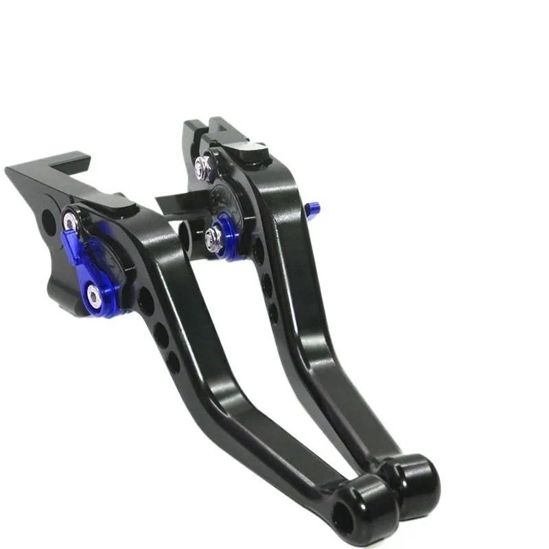 Aluminum Alloy Short Brake Clutch Levers Compatible with CFMOTO 800MT 700CLX Adjustable Two Finger Racing Handlebar Controls