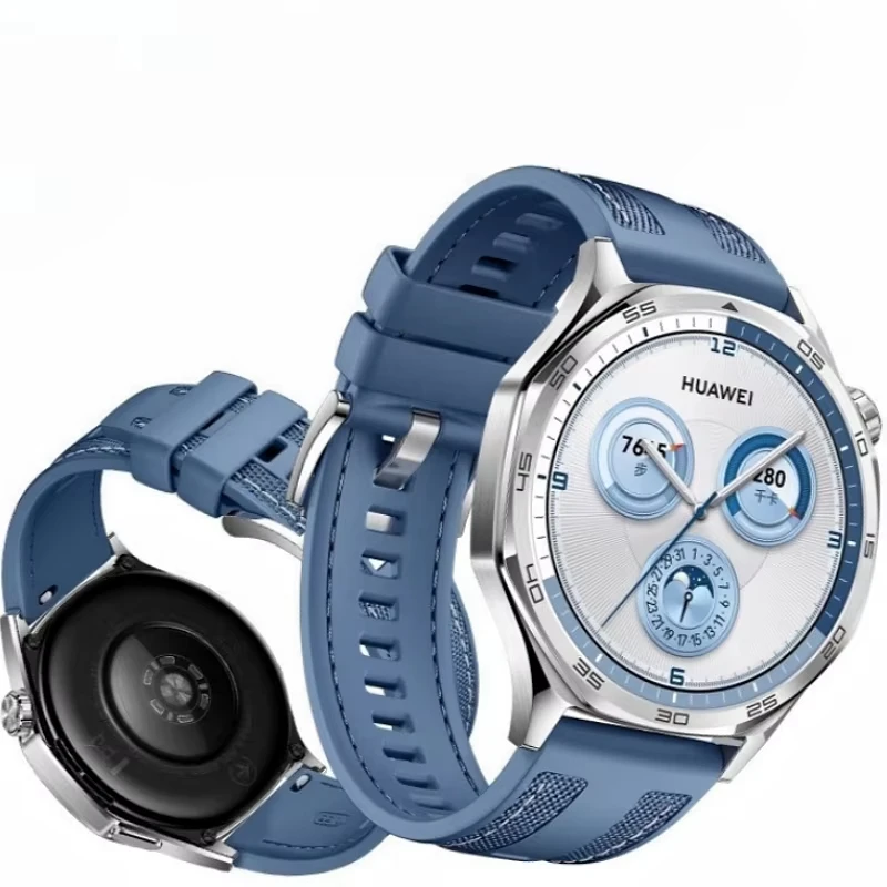 Cinturino da 22 mm per Huawei Watch GT4 46mm Sostituisci il cinturino in tessuto di nylon siliconico per Huawei Ultimate GT3 SE GT4 Cinturino da 22 mm