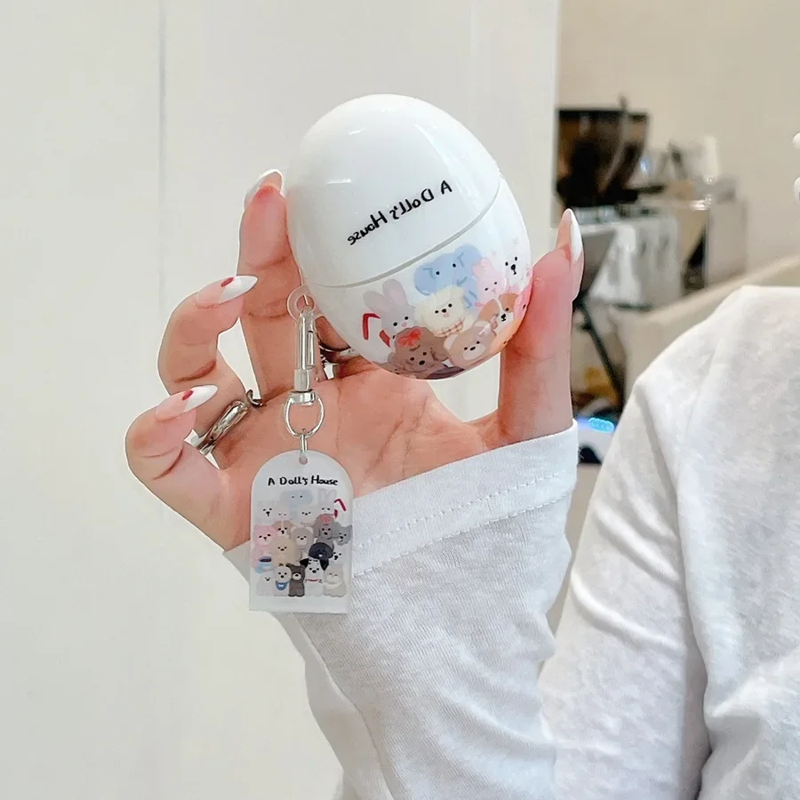 حافظة سيليكون لسماعات freebuds من "واي فاي" 6 ، 5i ، 4 ، 4e ، pro 3 ، freebuds se2 ، freebuds pro3