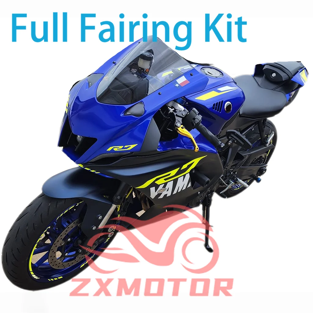 For YAMAHA YZF-R7 22 23 24 Full Fairing Set YZF R7 2022 2023 2024 Motorcycle Free Custom Fairings Bodywork Kit