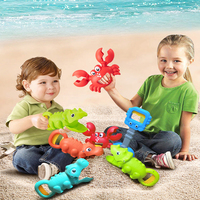 Children's Beach Toys Lobster Dinosaur Toy Clips Boy And Girl Crab Legs Claws Robotic Hand Beach Digging Hovel Set