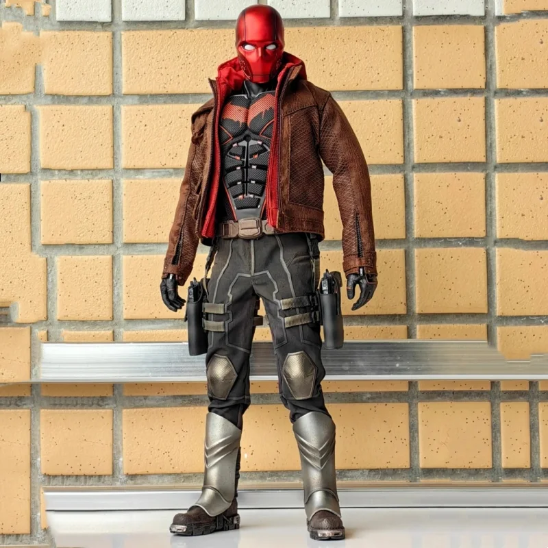 

In Stock ToysRemake TRD001 1/12 Red Hood Movable Action Figure Detective Comics Anime Mini Head Sculpt Ornament 6" Full Set Toys