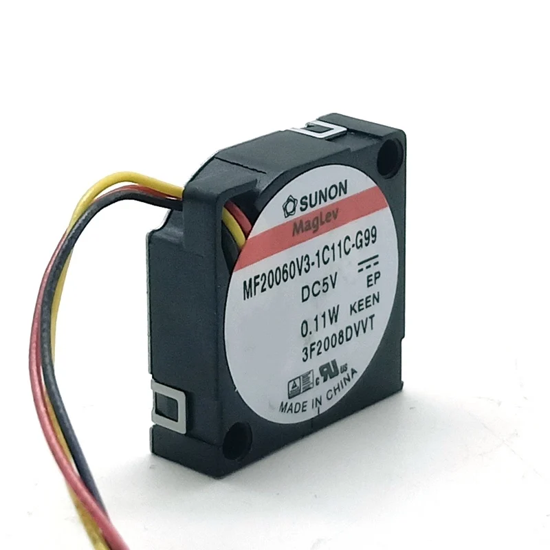 

Мини вентилятор постоянного тока, новинка 2006, 5 В, 0,11 Вт, MF20060V3-1C11C-G99 Micro Вентилятор охлаждения