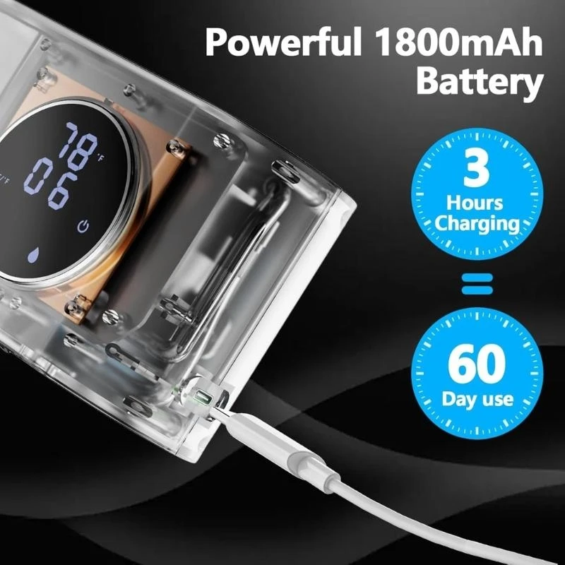 حركة موزع الصابون المنشط جدار الجدار الملمس المنزلي للمنزل والمكتب #5