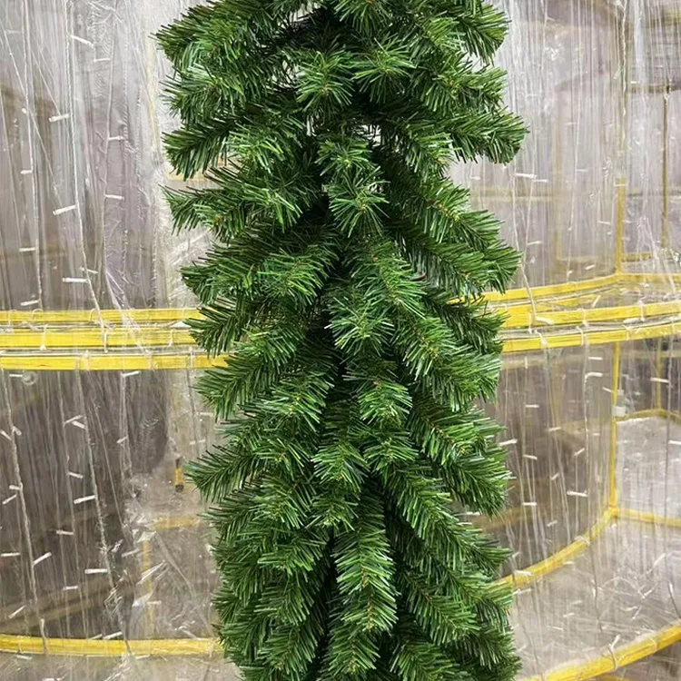 Large Rattan Christmas Decor Hanging Branches Frame Outdoor Ornament For Shopping Mall Hotel Square Holiday Scene Layout
