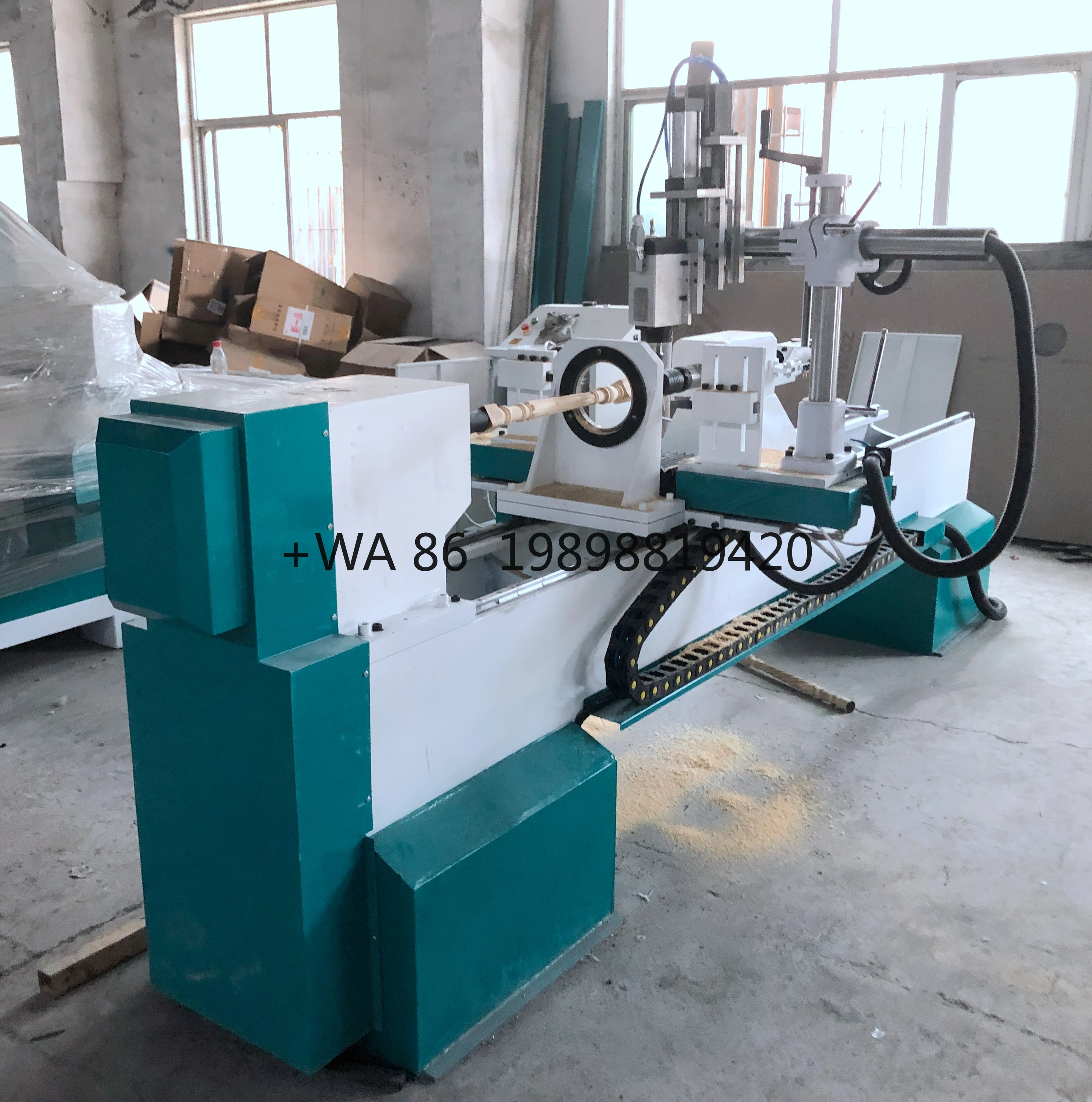 Turning Machine Woodworking Lathe Mini Lathe Wood Lathe Machine CA-1530 Wood