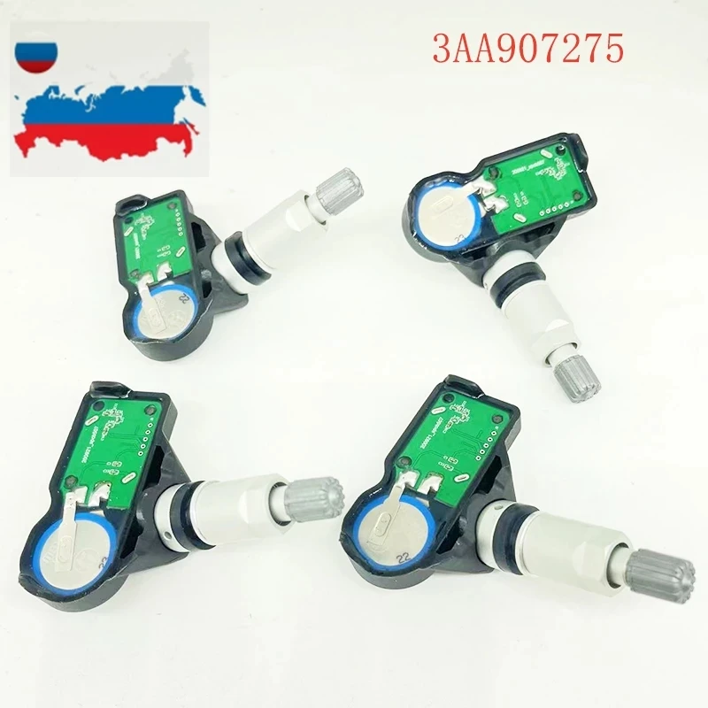 High Quality TPMS Sensor 3AA907275 3AA907275B 433MHz New Tire Pressure Monitoring System For VW Tiguan CC 2012-2018